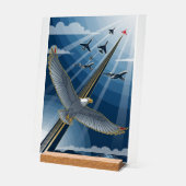 USAF Art Deco Acrylschild (Winkel)