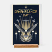 USAF Art Deco Acrylschild (Vorderseite)