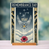 USAF Art Deco Acrylschild (Neutral)