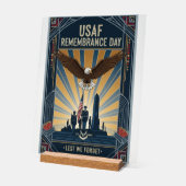 USAF Art Deco Acrylschild (Winkel)