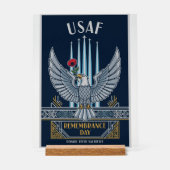 USAF Art Deco Acrylschild (Vorderseite)