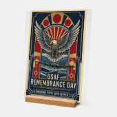 USAF Art Deco Acrylschild (Winkel)