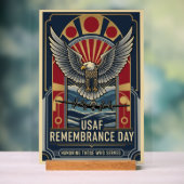 USAF Art Deco Acrylschild (Neutral)