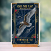 USAF Art Deco Acrylschild (Neutral)