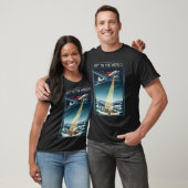 USAF Art Deco Christmas Edition T-Shirt (Unisex)