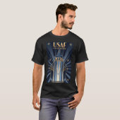 USAF Art Deco New Year Edition T-Shirt (Vorne ganz)