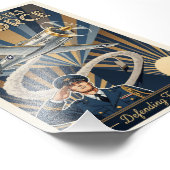 USAF Art Deco Poster (Ecke)