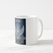 USAF Art Deco Remembrance Day Edition Kaffeetasse (VorderseiteRechts)