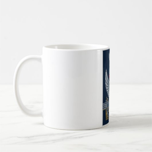 USAF Art Deco Remembrance Day Edition Kaffeetasse (Links)