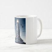 USAF Art Deco Remembrance Day Edition Kaffeetasse (VorderseiteRechts)