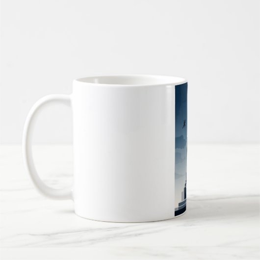 USAF Art Deco Remembrance Day Edition Kaffeetasse (Links)