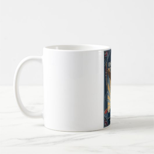 USAF Art Deco Remembrance Day Edition Kaffeetasse (Links)