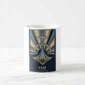 USAF Art Deco Remembrance Day Edition Kaffeetasse (Mittel)