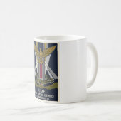 USAF Art Deco Remembrance Day Edition Kaffeetasse (VorderseiteRechts)