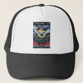 USAF Art Deco Remembrance Day Edition Truckerkappe (Vorderseite)