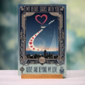 USAF Art Deco Valentine Edition Acrylschild (Neutral)
