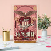 USAF Art Deco Valentine Edition Acrylschild (Hochzeit)