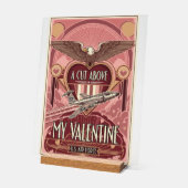 USAF Art Deco Valentine Edition Acrylschild (Winkel)