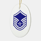 USAF E-7 MASTER SERGEANT KERAMIKORNAMENT (Links)