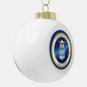 USAF Snowflake Gerahmte Ornament (Links)