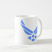 USAF TAC Tactical Air Command Coffee Tasse (VorderseiteRechts)