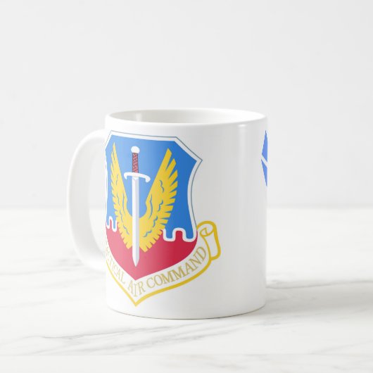 USAF TAC Tactical Air Command Coffee Tasse (Vorderseite Links)