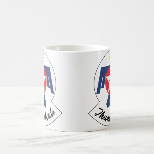 USAF Thunderbirds Logo Kaffeetasse (Mittel)
