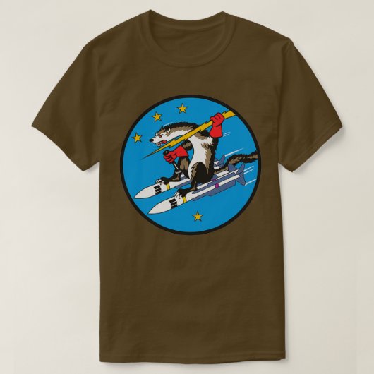 USAF Wild Weasel Clean Style T-Shirt (Design vorne)