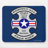 USAFA Class of 2017 "Bud Brothers" Mouse Pad Mousepad (Vorne)