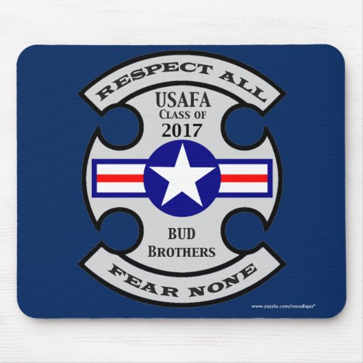 USAFA Class of 2017 "Bud Brothers" Mouse Pad Mousepad (Vorne)