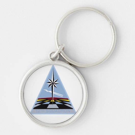 USAFA Kadett-Geschwader 12" schmutzige Dutzend" Schlüsselanhänger (Vorne)