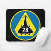 USAFA Kadett-Geschwader 28" Amsel-" Mausunterlage Mousepad (Mit Mouse)