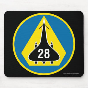 USAFA Kadett-Geschwader 28" Amsel-" Mausunterlage Mousepad