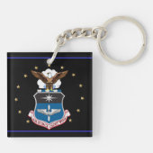 USAFA Kadett-Reise-Schlüsselkette Schlüsselanhänger (Rückseite)