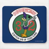 USAFA Kadett Squadon 32" Roadrunners-" Mousepad (Vorne)