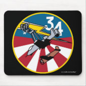 USAFA Kadett Squadon 34" loses Hawgs" Mousepad (Vorne)