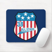 USAFA Kadett Squadon 38" alle Stern-" Mousepad (Mit Mouse)