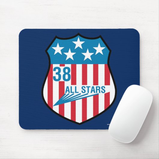 USAFA Kadett Squadon 38" alle Stern-" Mousepad (Mit Mouse)