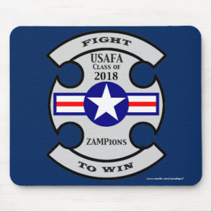 USAFA Klasse von 2018 "ZAMPions" Mausunterlage Mousepad