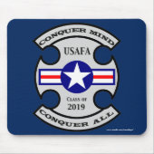 USAFA Klasse von Mausunterlage 2019 Mousepad (Vorne)