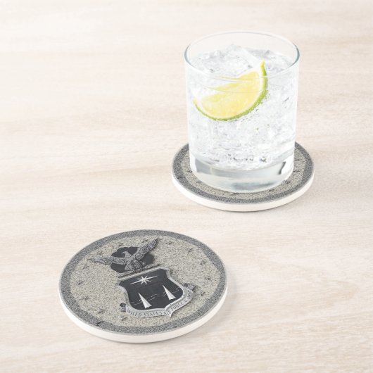 USAFA - Schild Sandstein Untersetzer (Seite)