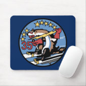 USAFA Squadon 35" enorme wilde Weasels-" Mousepad (Mit Mouse)