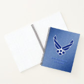 USAFd Notebook großer Veteran Notizblock (Innenseite)