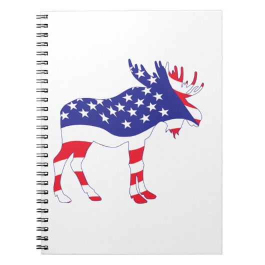 USAFlag — MOOSE Notizblock (Vorderseite)