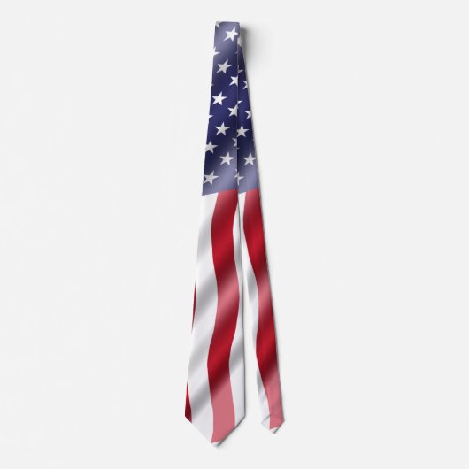 USAflagge Krawatte (Vorderseite)