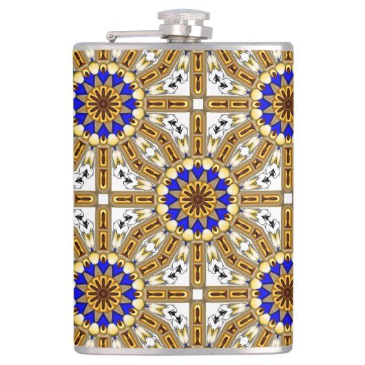 USAG4GB181838 Vinyl Wrapped Flask Flachmann (Vorderseite)