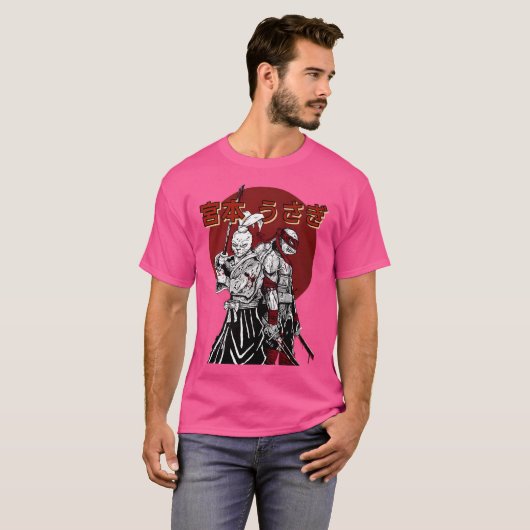 Usagi Yojimbo mit Ninja Turtle T-Shirt (Vorne ganz)