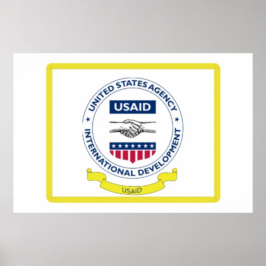 USAID Logo Poster (Vorne)