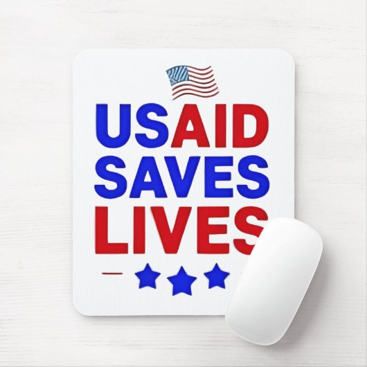 USAID Rette Leben in der internationalen Entwicklu Mousepad (Mit Mouse)