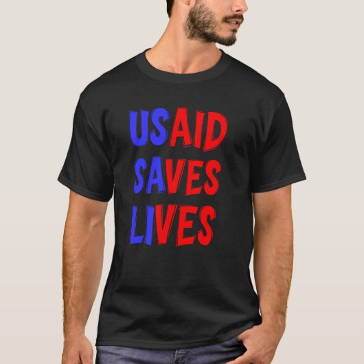 USAID Rette Leben T-Shirt (Vorderseite)